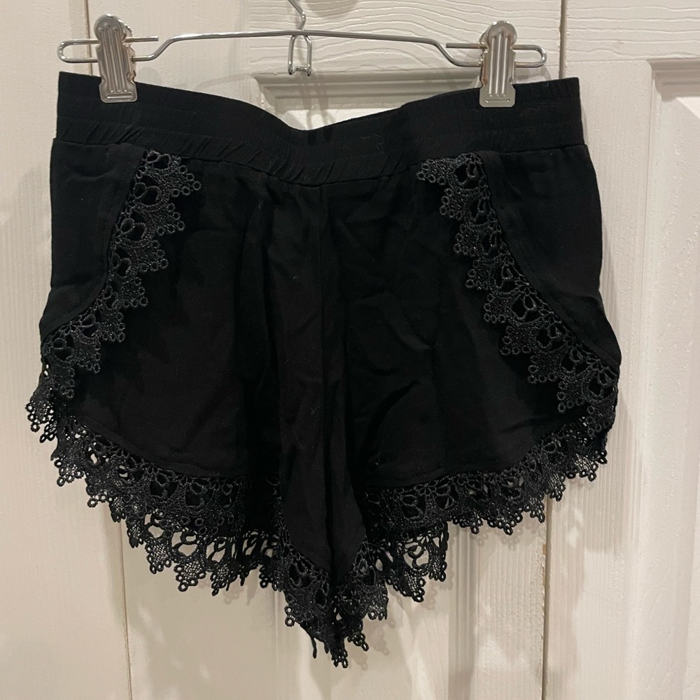 Black shorts